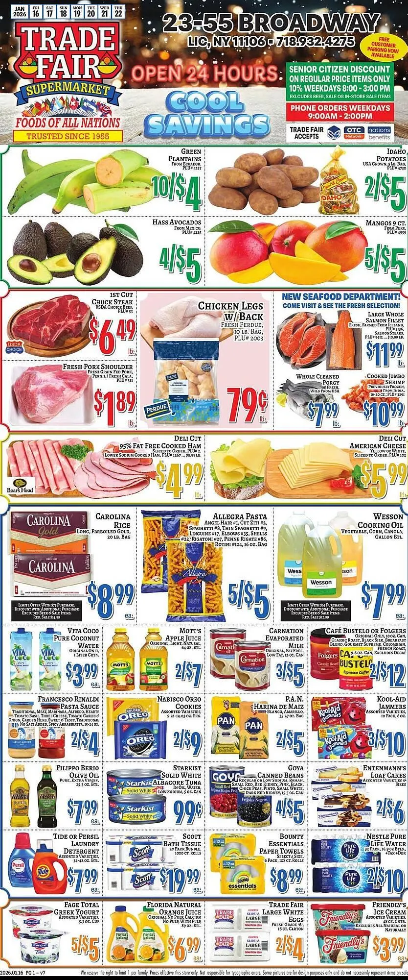 Weekly ad Trade Fair Supermarket weekly ad from January 16 to January 22 2026 - Page 1