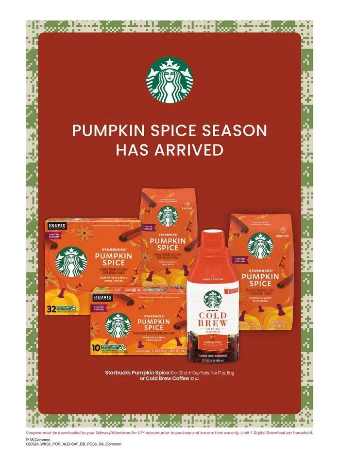 Weekly ad Albertsons - Portland - BBS from August 5 to September 8 2024 - Page 36