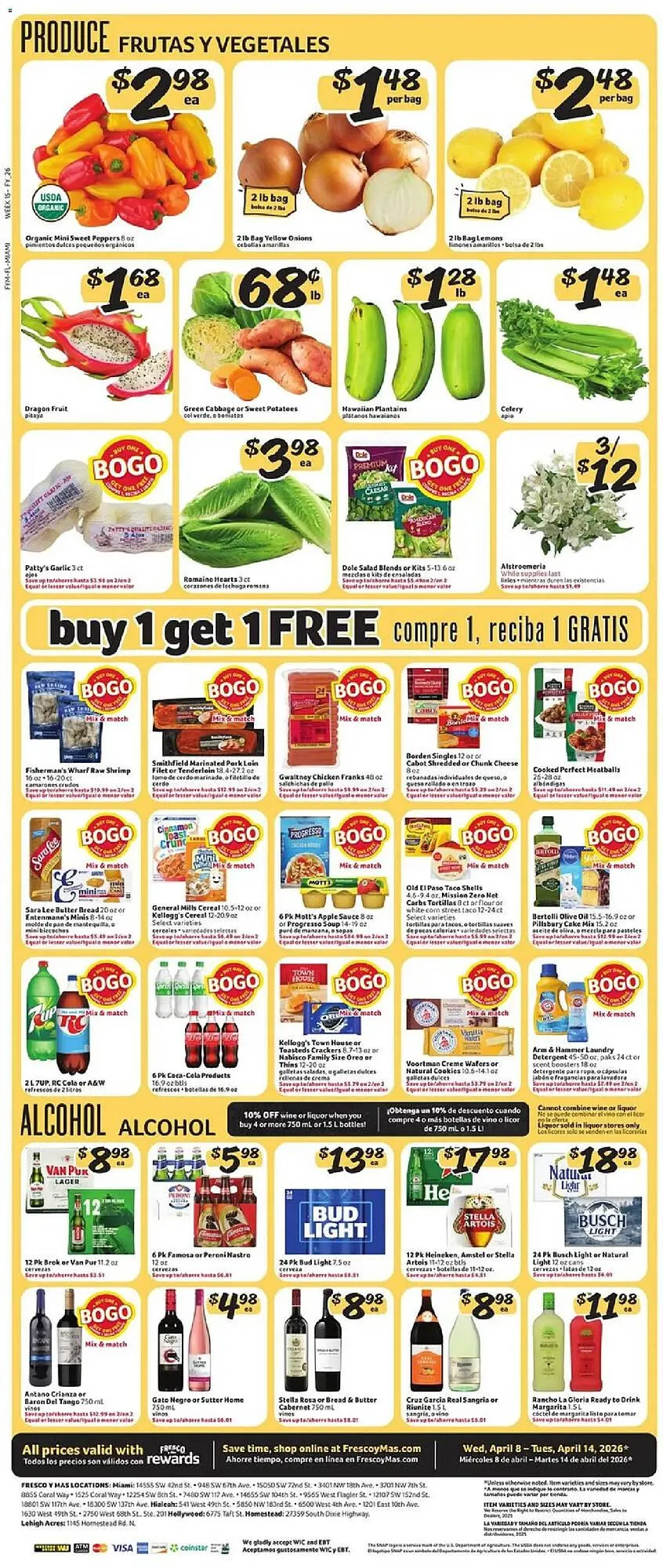 Weekly ad Fresco y Más weekly ad from April 8 to April 14 2026 - Page 4