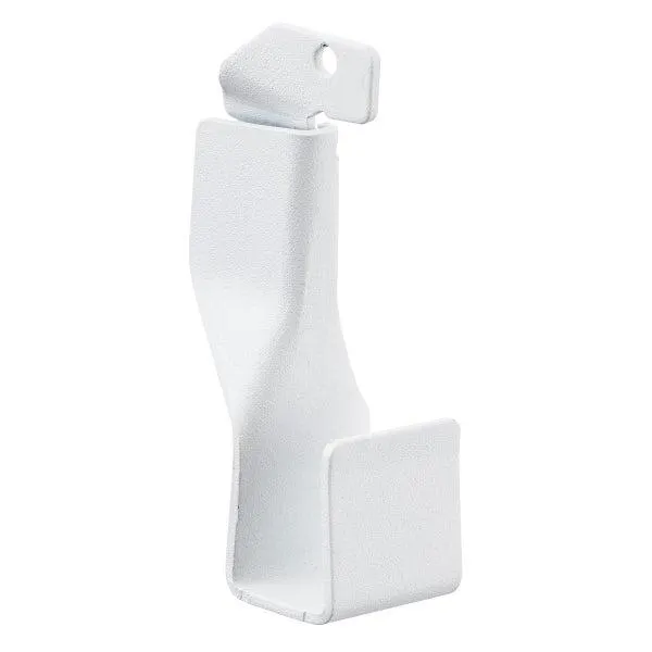 Decor+ by Elfa Matte White Closet Rod Holder