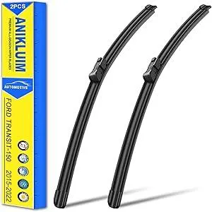 ANIKLUIM® Wiper Blades for 2022-2015 Ford Transit-150 Front Windshield Wipers,28 Inch+21 Inch,Durable and Quiet (Pack of 2)