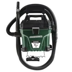 Masterforce® 5 Gallon 5 Peak HP Wet/Dry Vacuum - Wall Mountable & Remote Control