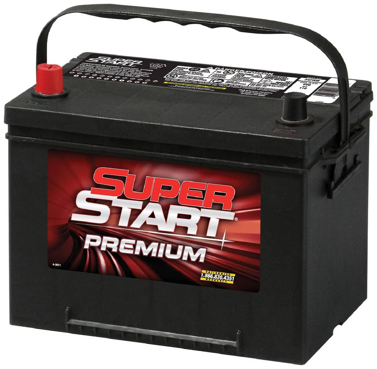 Super Start Premium Standard Flooded Top Post Battery Group Size 34 - 34PRM