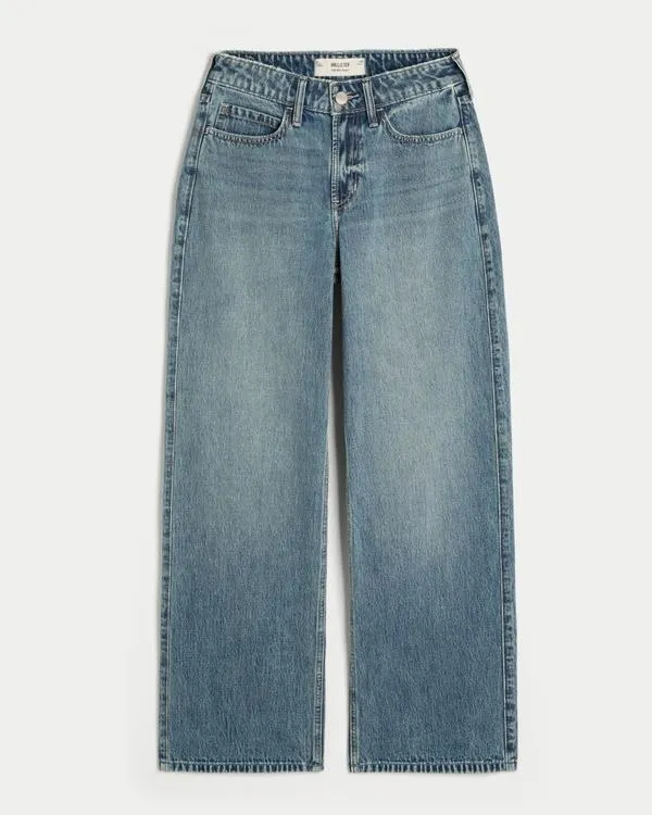 High-Rise Baggy Jeans