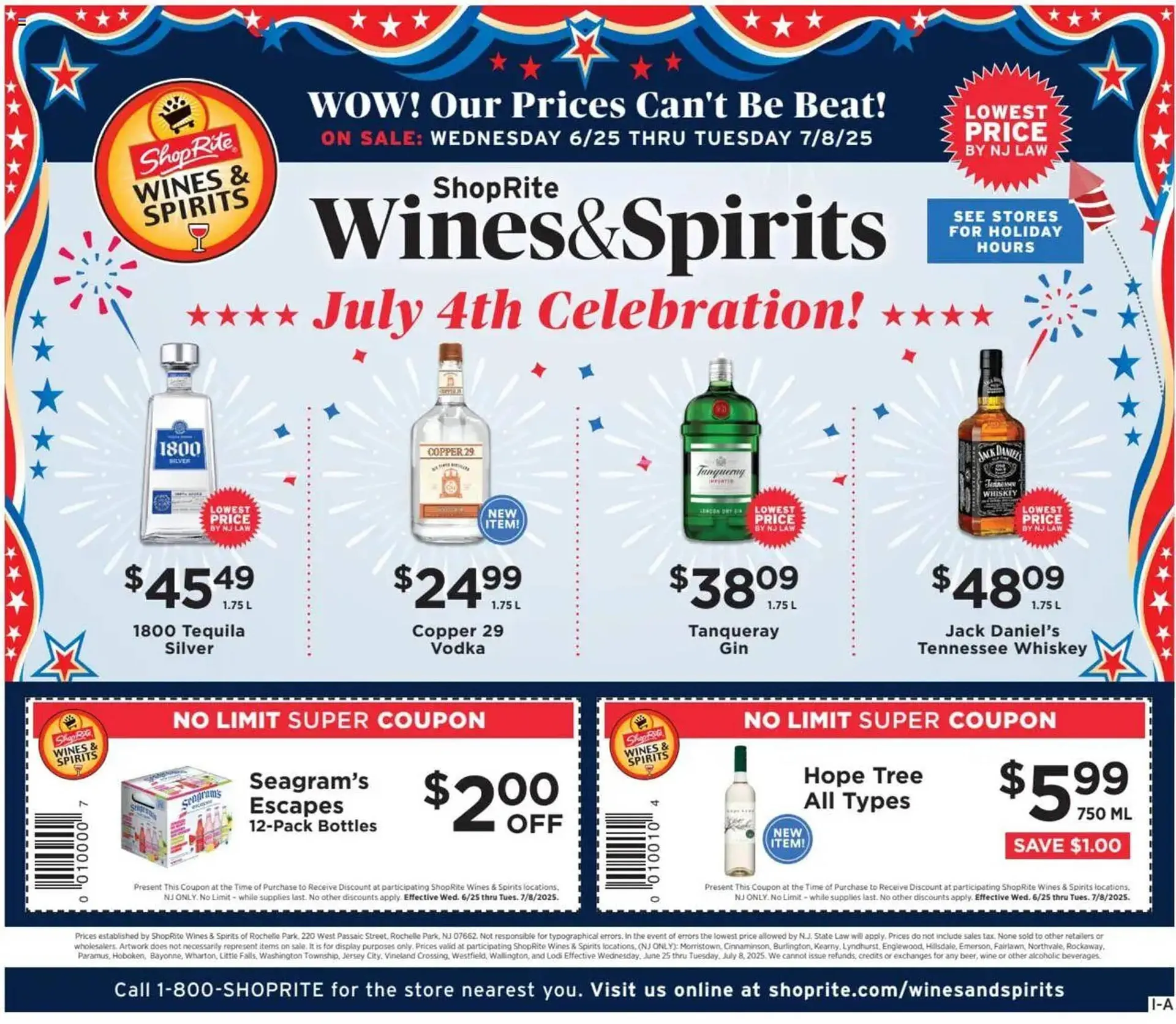 Weekly ad ShopRite Weekly Ad from June 25 to July 9 2025 - Page 1