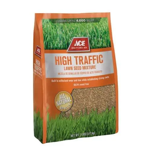 Ace High Traffic Sun or Shade Grass Seed 7 lb
