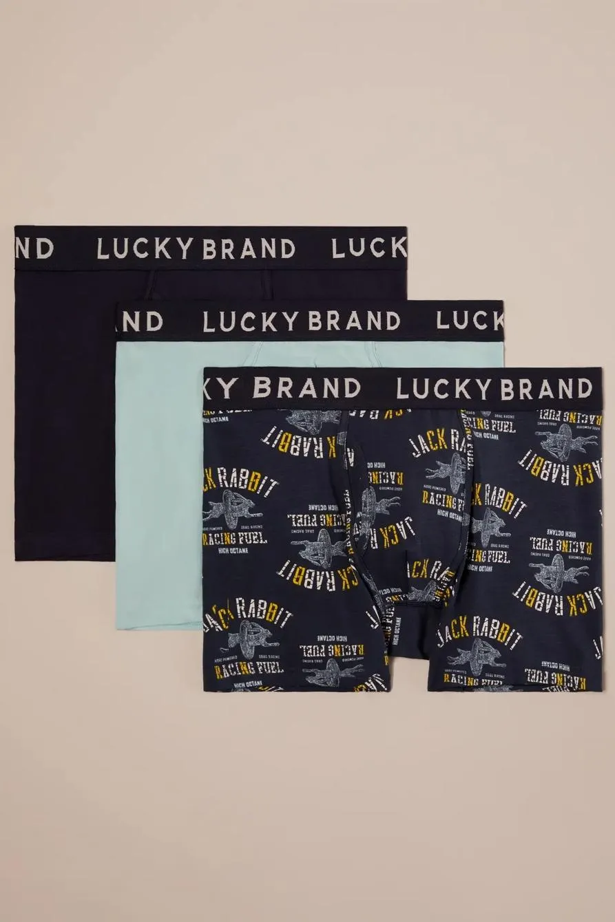 3 pack stretch boxer briefs