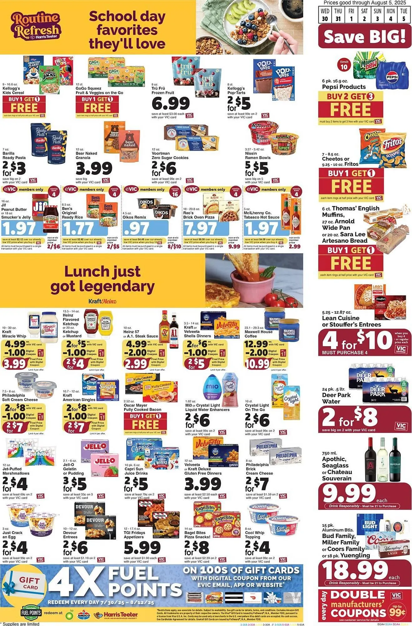 Weekly ad Harris Teeter Weekly Ad from July 30 to August 5 2025 - Page 8