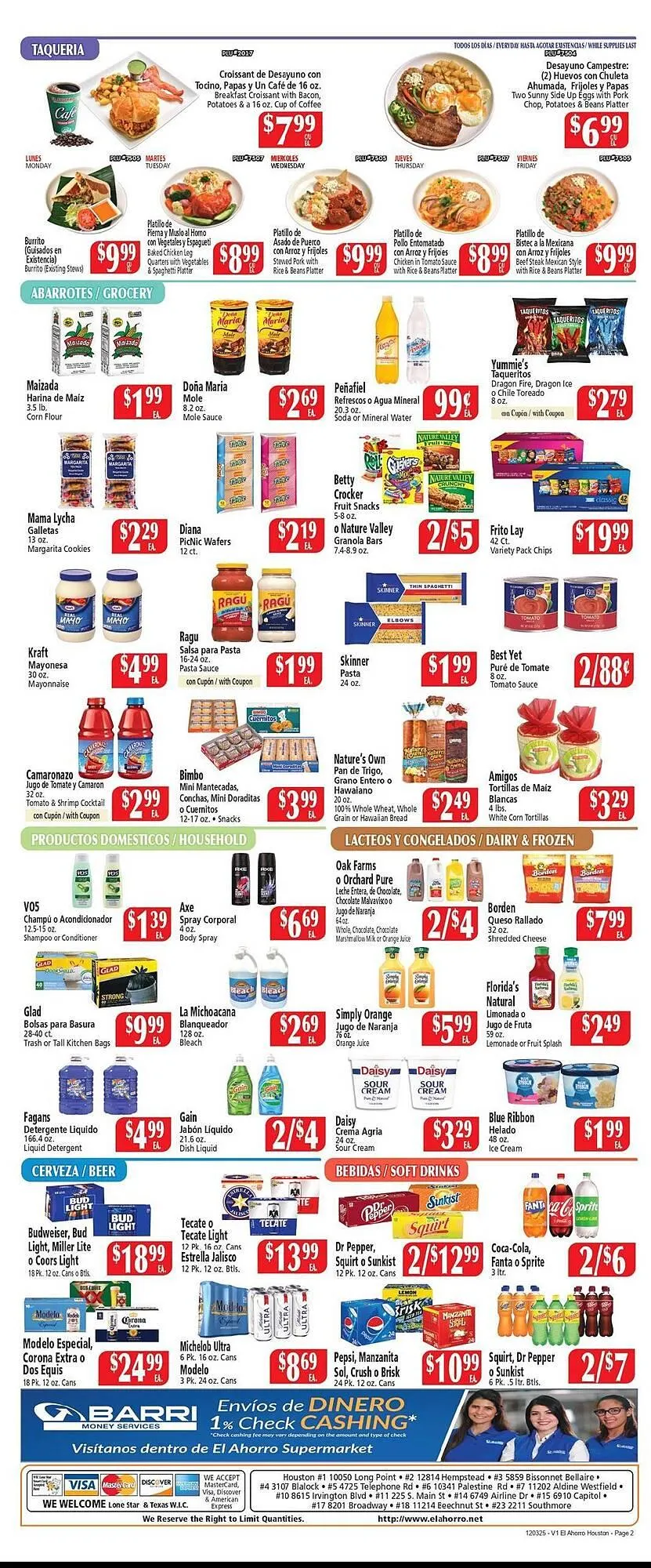Weekly ad El Ahorro weekly ad from December 3 to December 9 2025 - Page 2