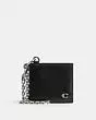 Double Billfold Wallet With Chain In Loved Leather