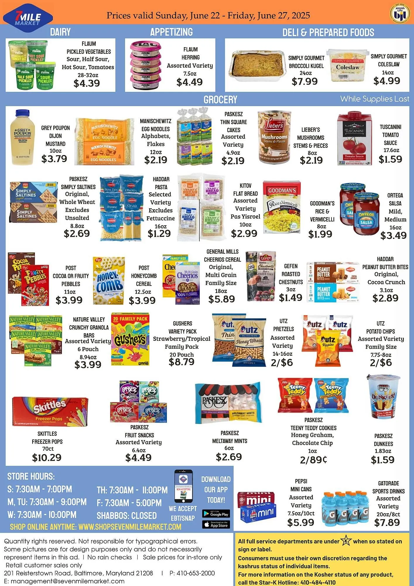 Weekly ad Seven Mile Market ad from June 22 to June 27 2025 - Page 2