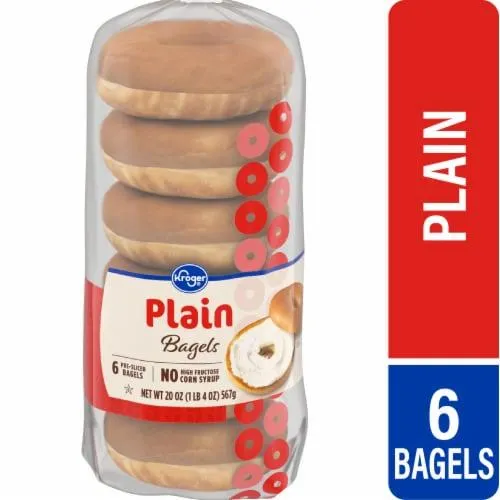 Kroger® Plain Bagels