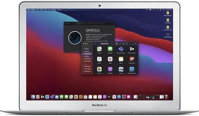 Apple MacBook Air "Core i5" 1.8GHz 13.3" (2017) 8GB RAM 256GB SSD macOS 11 Big Sur MQD42LL/A A1466