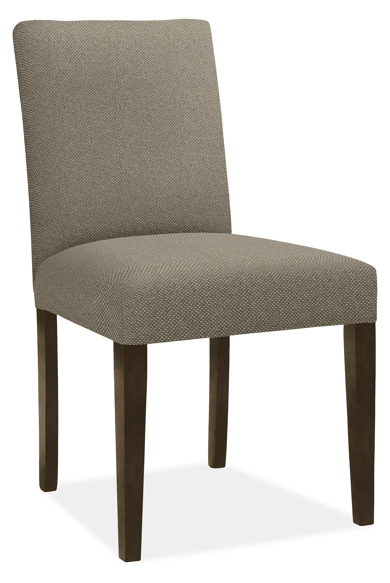 Peyton Side Chair in Arin Grey with Charcoal Legs