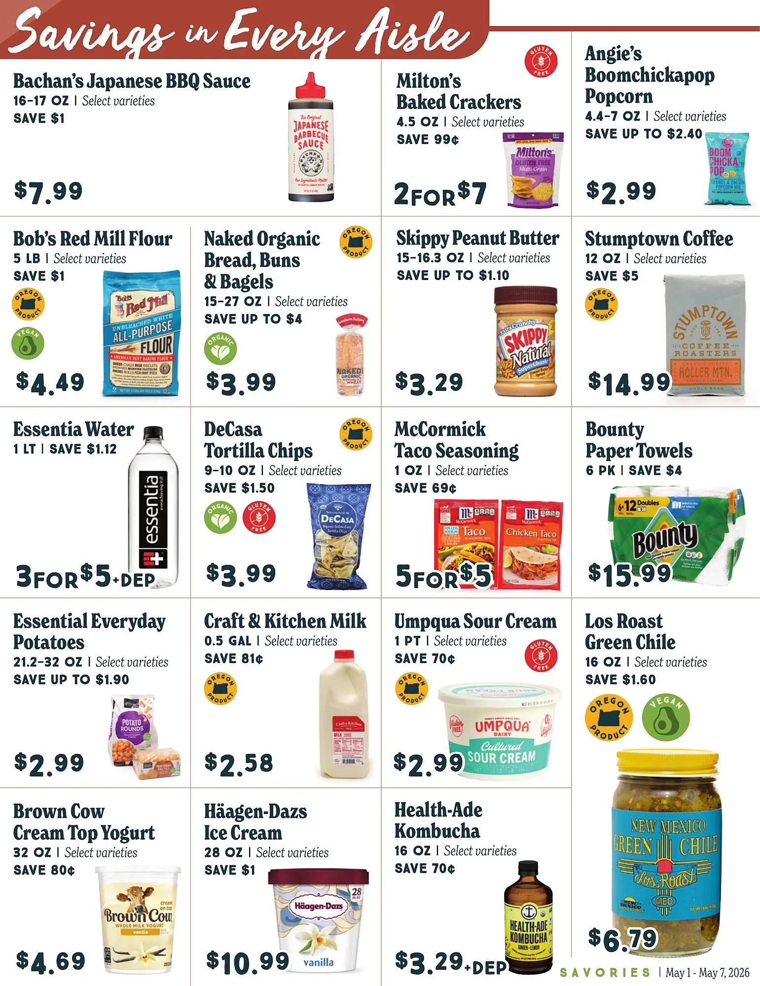Weekly promotion Market of Choice weekly ad spanning from May 1 to May 7 2026 - Page 8 for Catalogue 365