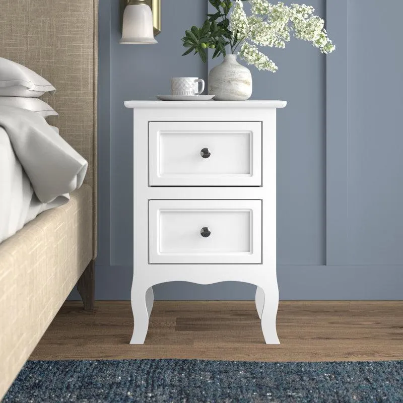 Authement 2 - Drawer End Table Storage Cabinet (Set of 2)