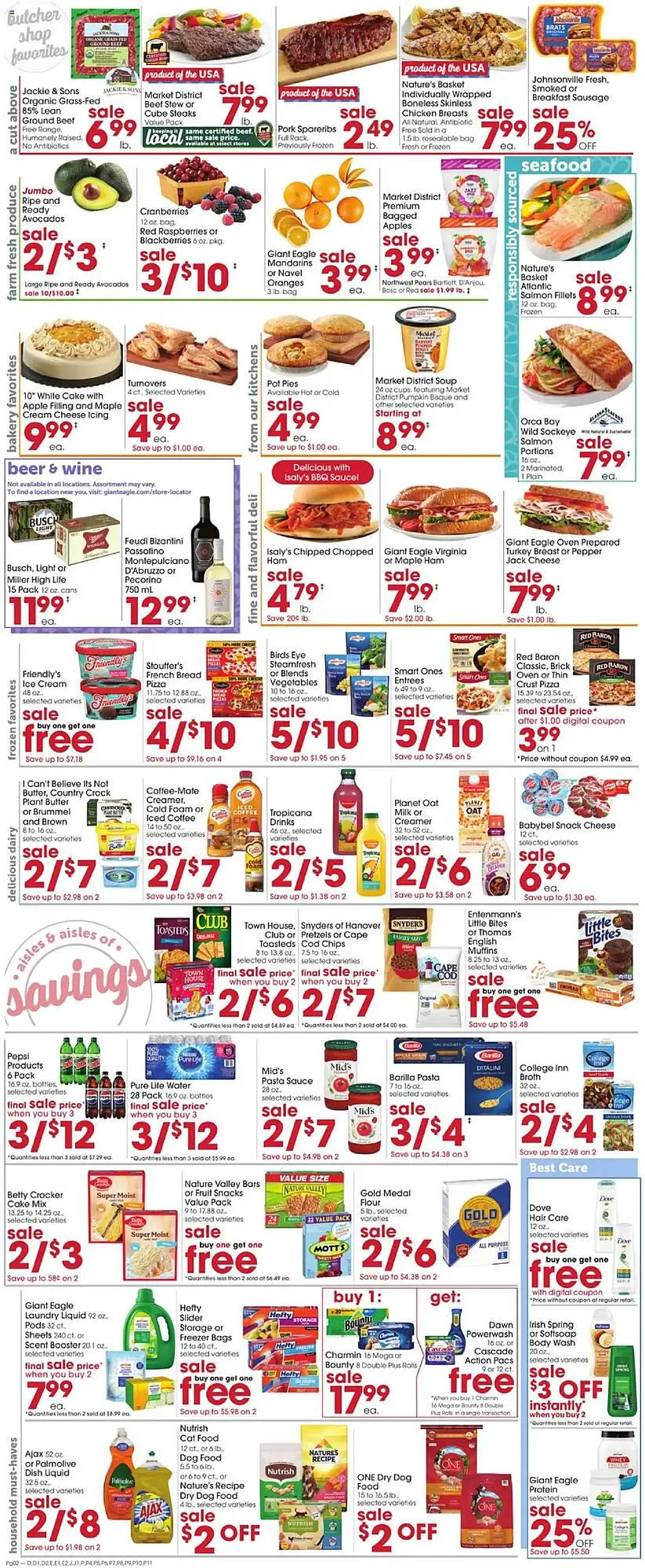 Weekly ad Giant Eagle weekly ad from October 9 to October 16 2025 - Page 2