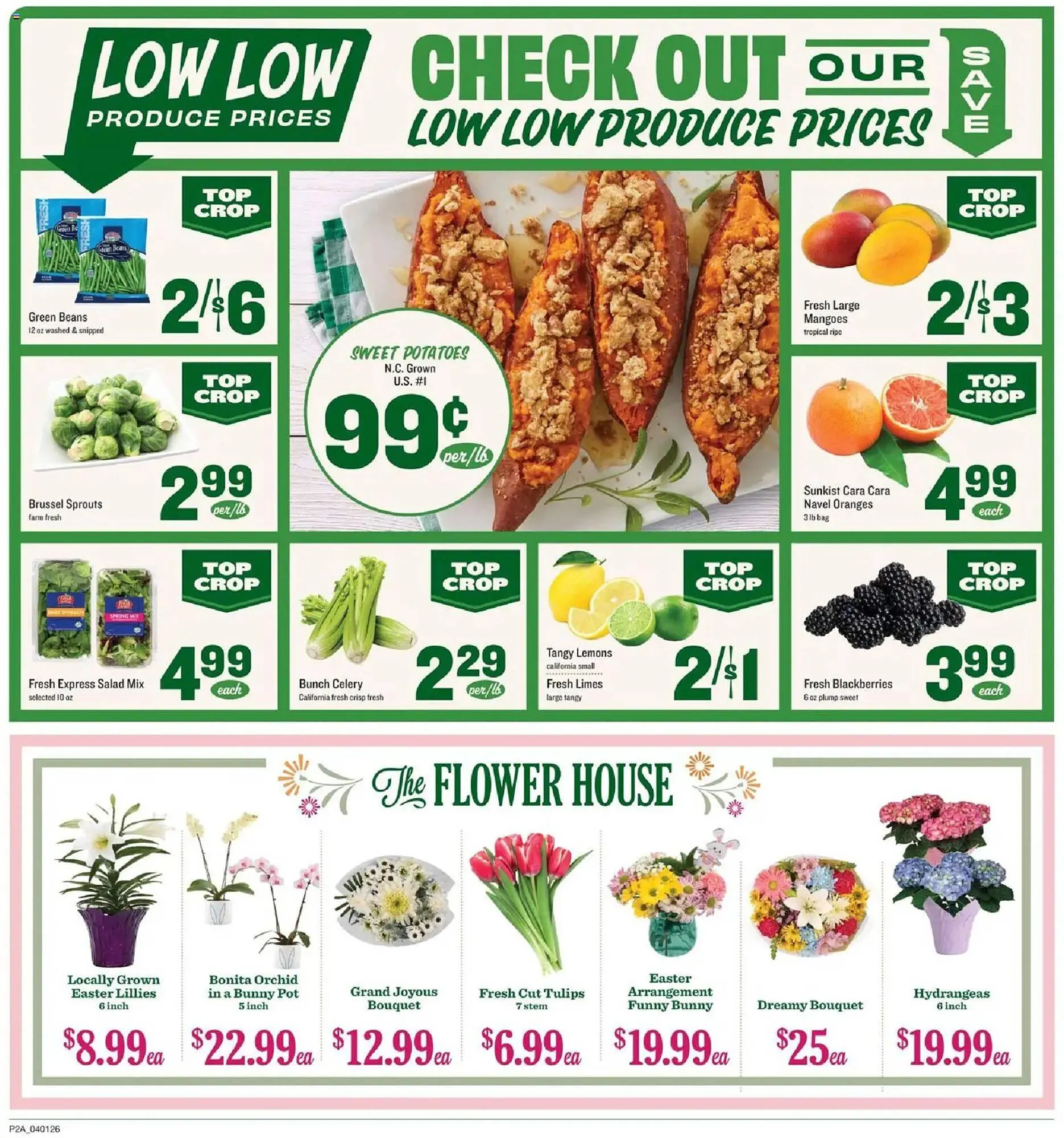Weekly promotion Lowes Foods weekly ad spanning from April 1 to April 7 2026 - Page 2 for Catalogue 365