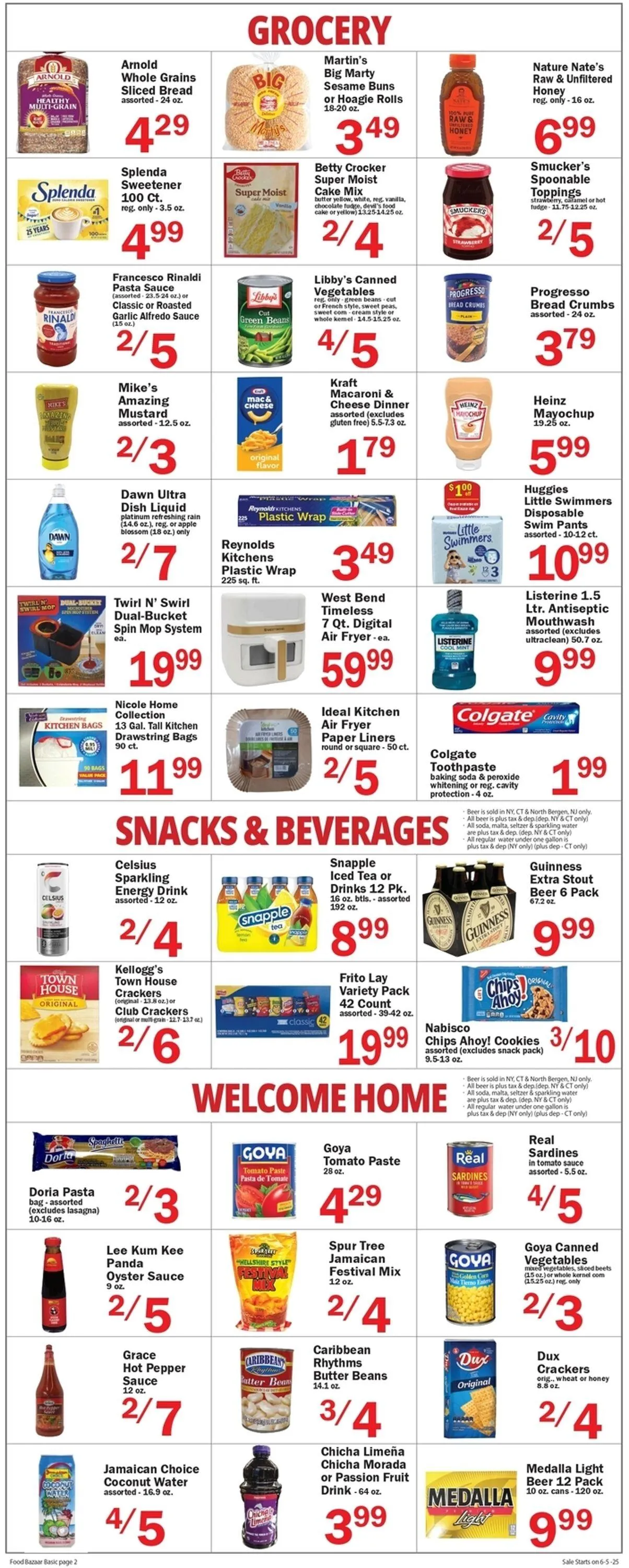 Catálogo de Food Bazaar Current weekly ad 5 de junio al 11 de junio 2025 - Página 2