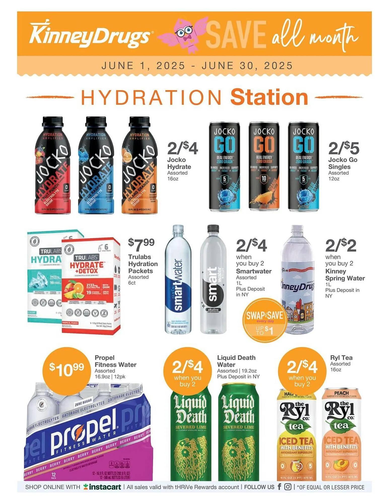 Kinney Drugs Weekly Ad - 1