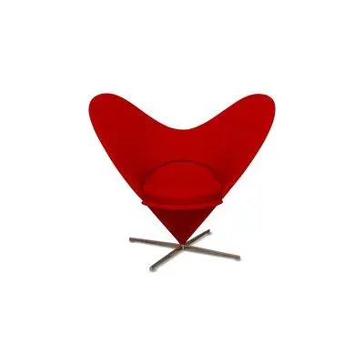 Heart Cone Chair by Verner Panton for Vitra