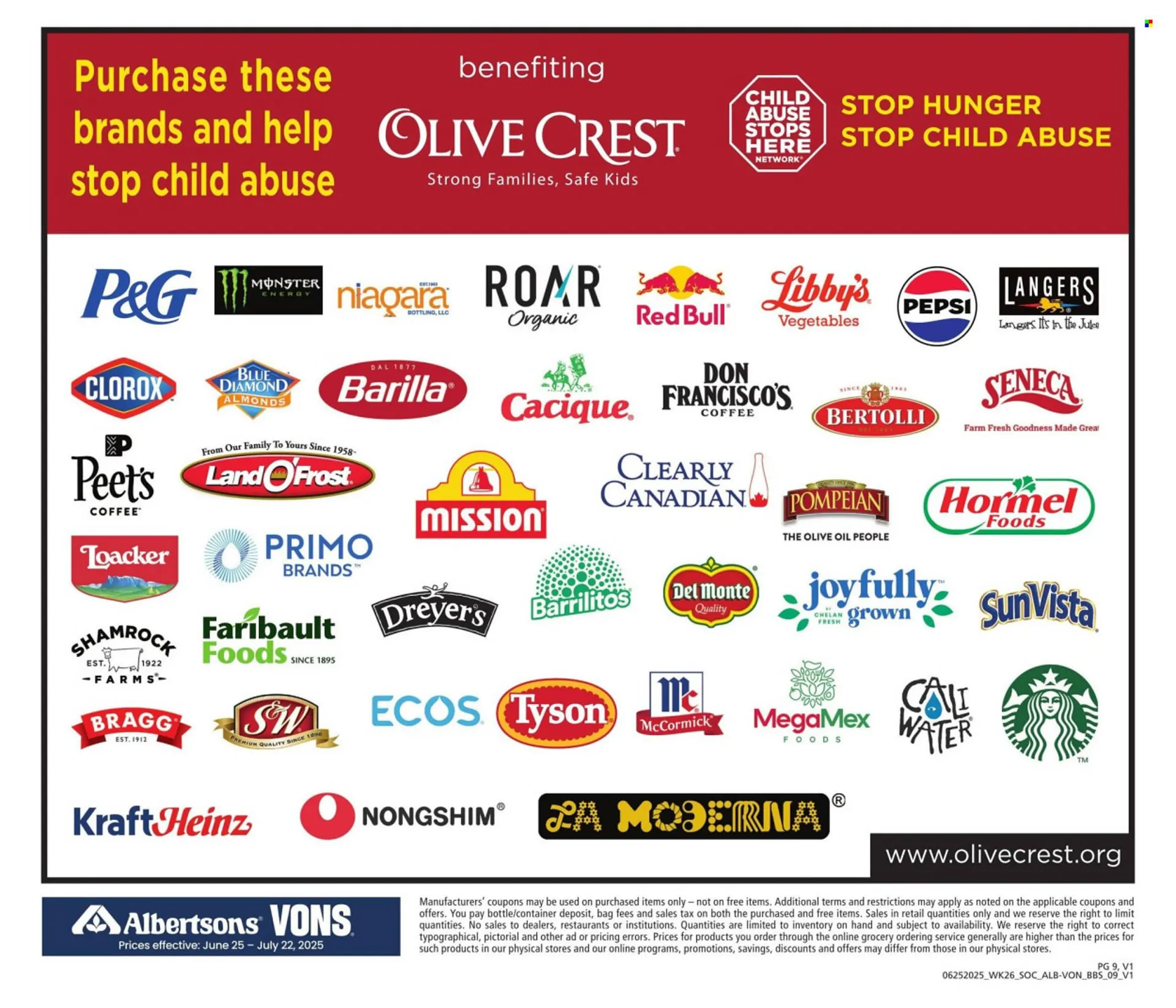 Weekly ad Albertsons Weekly Ad from June 25 to July 22 2025 - Page 9
