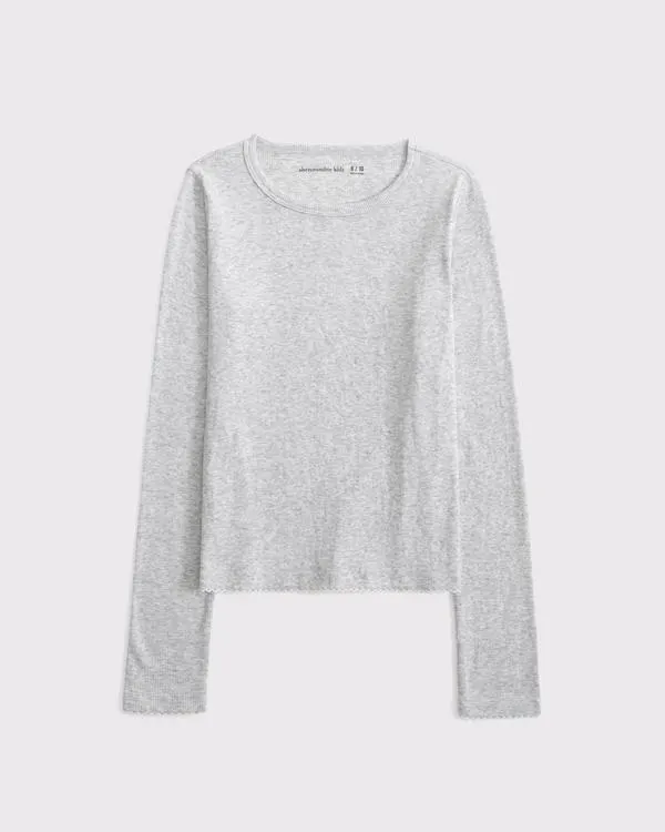 essential long-sleeve baby tee