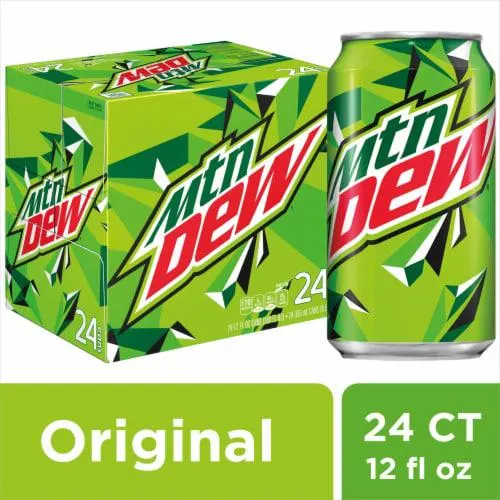 Mountain Dew® Soda Cans