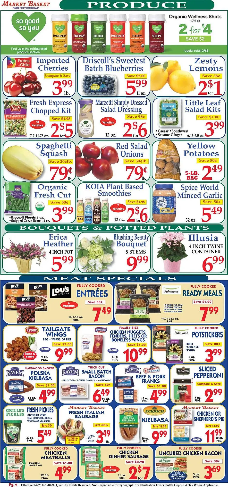 Weekly ad Market Basket weekly ad from January 4 to January 10 2026 - Page 2