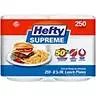 Hefty Supreme Foam Disposable Lunch Plates, 8 7/8", 250 ct.