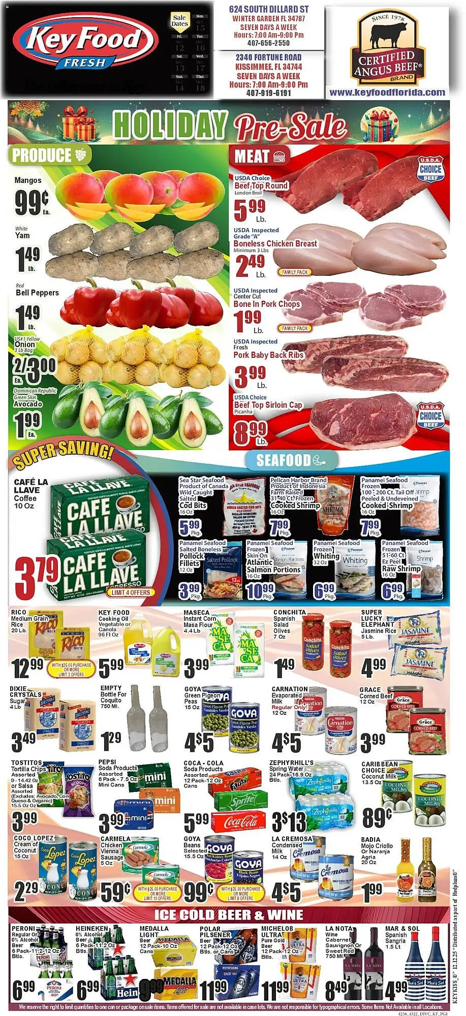 Weekly ad Key Food circular from December 12 to December 19 2025 - Page 1