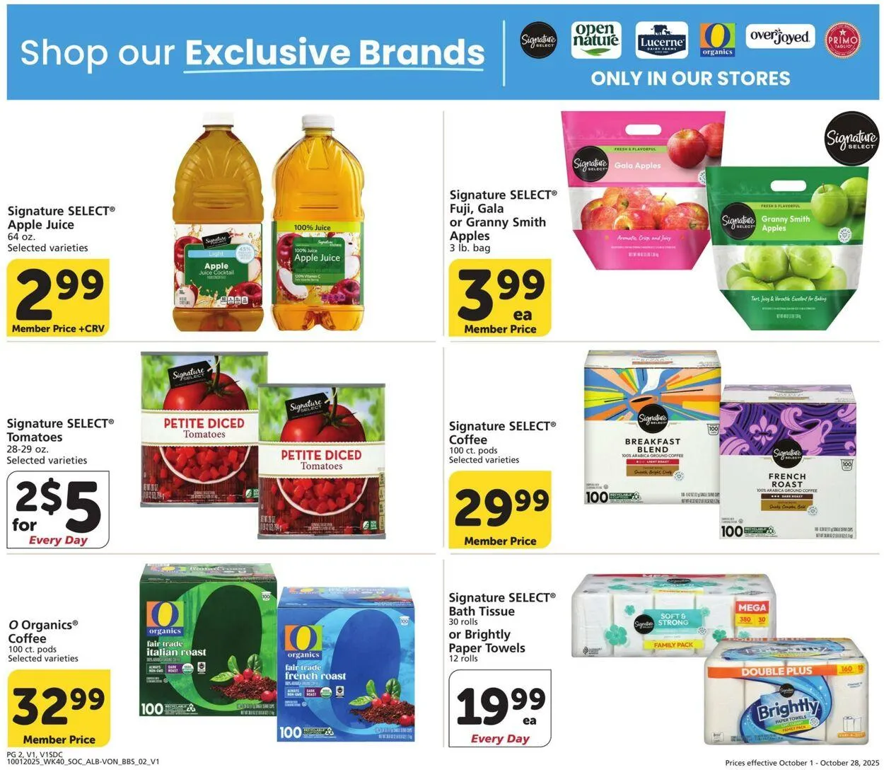 Weekly ad Vons Current weekly ad from October 1 to October 28 2025 - Page 2