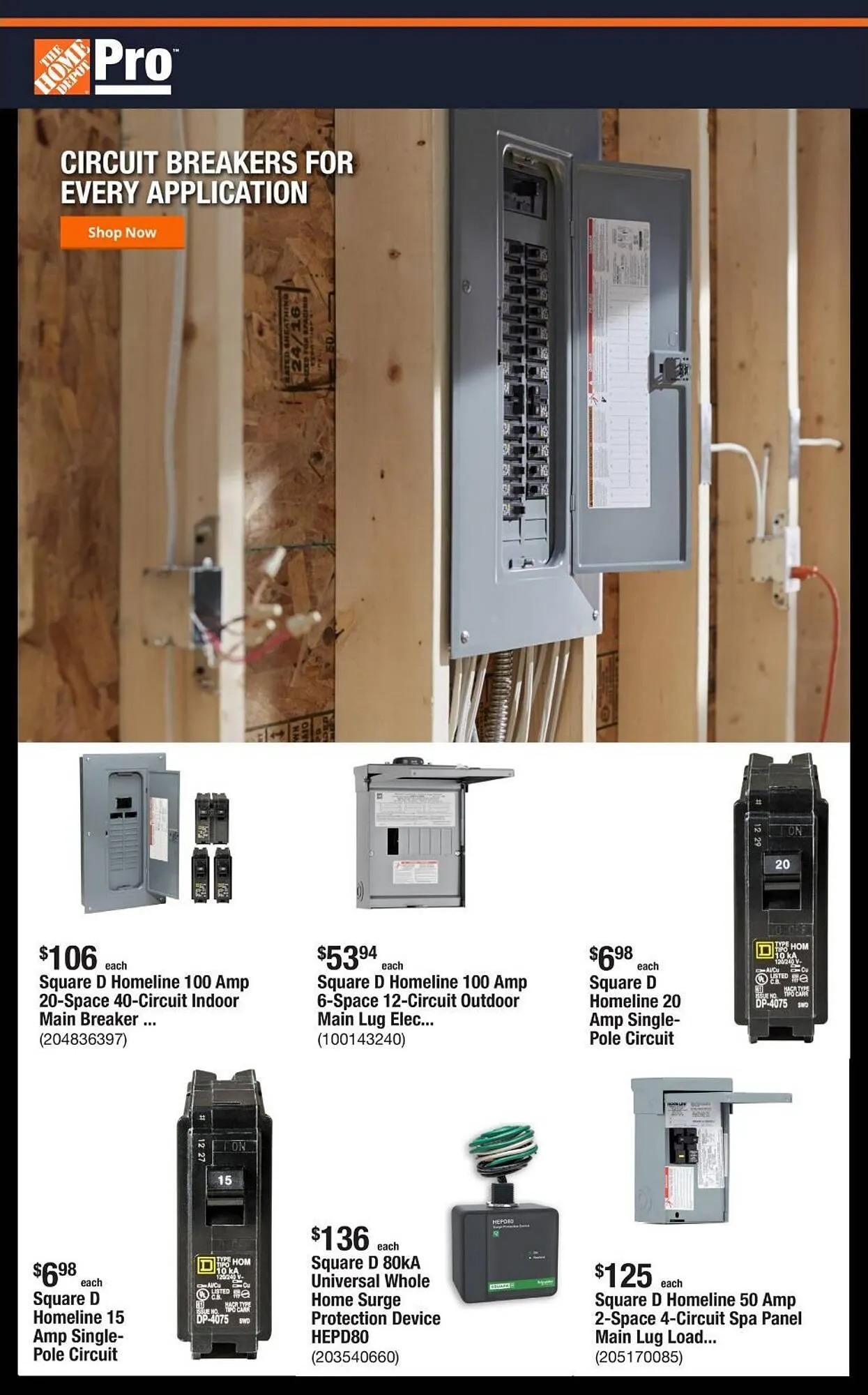 Weekly ad The Home Depot flyer from October 6 to October 13 2025 - Page 2