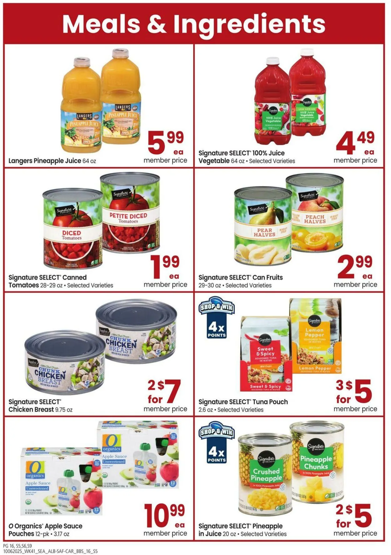 Weekly ad Carrs from October 6 to November 2 2025 - Page 16