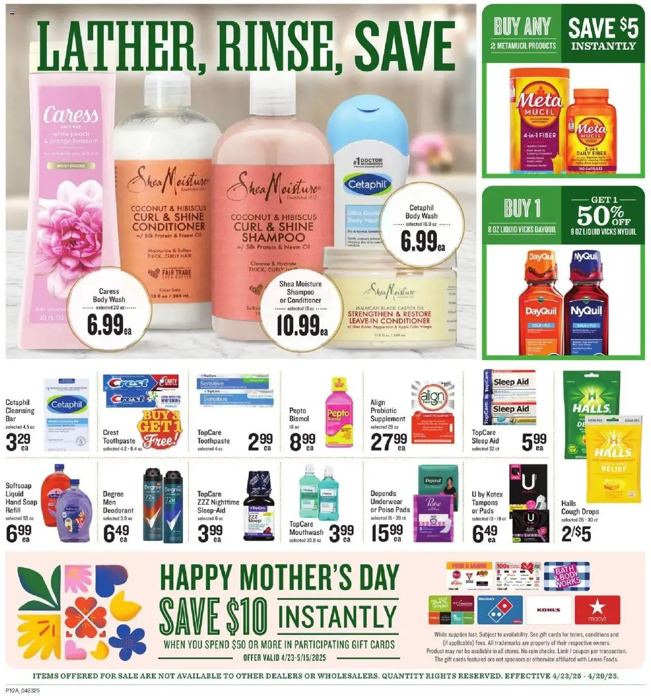 Weekly ad Lowes Foods Weekly Ad from April 23 to April 29 2025 - Page 16
