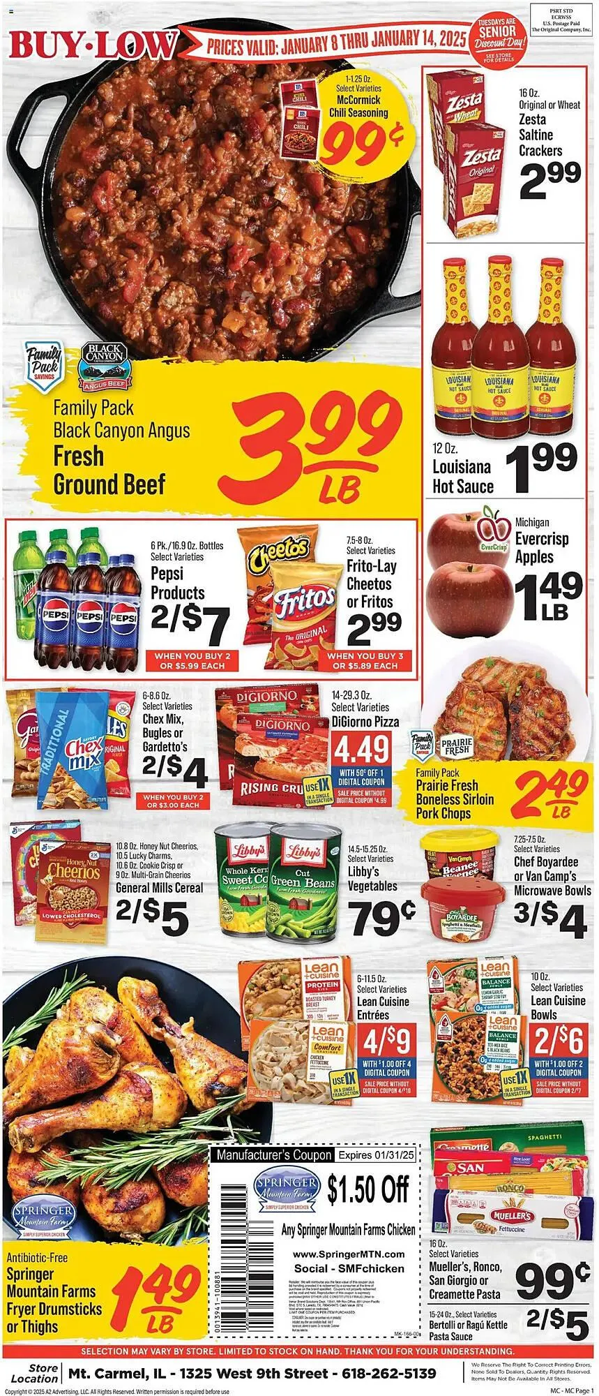 Weekly ad IGA Weekly Ad from January 8 to January 14 2025 - Page 1