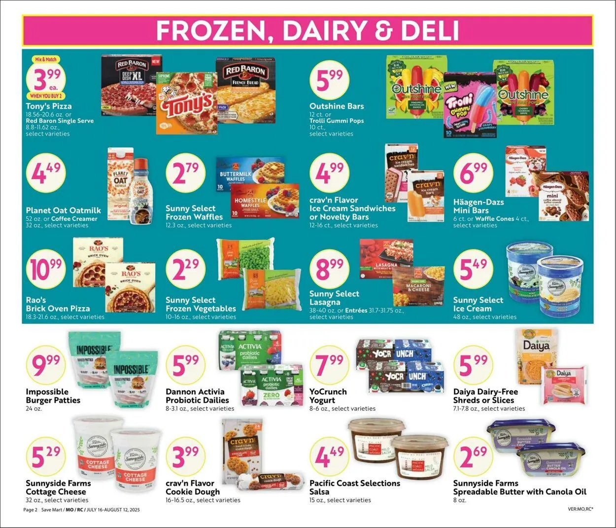 Weekly ad Save Mart Current weekly ad from July 16 to August 12 2025 - Page 2