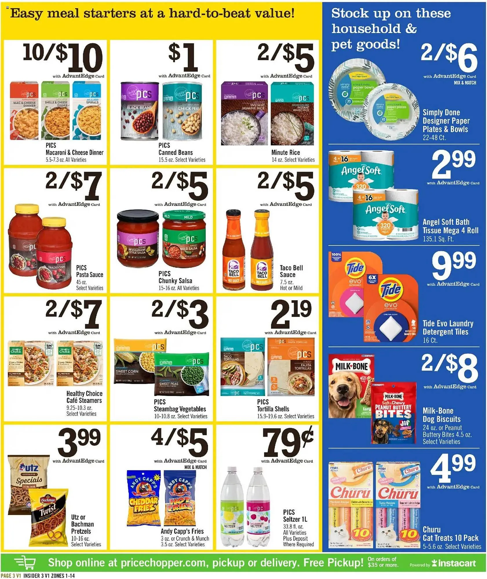 Weekly promotion Price Chopper weekly ad spanning from May 3 to May 30 2026 - Page 3 for Catalogue 365