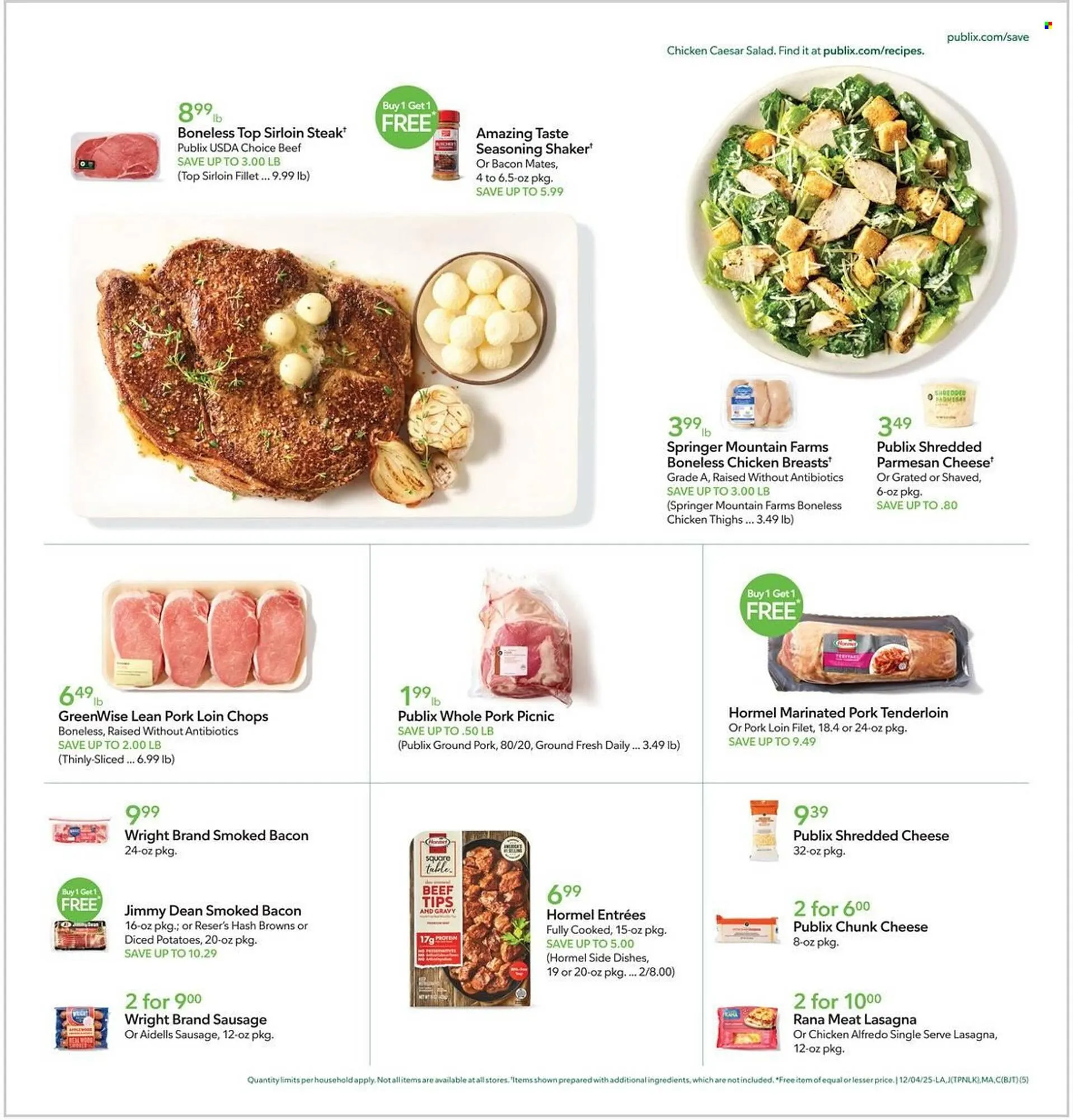 Weekly promotion Publix weekly ad spanning from December 4 to December 10 2025 - Page 5 for Catalogue 365