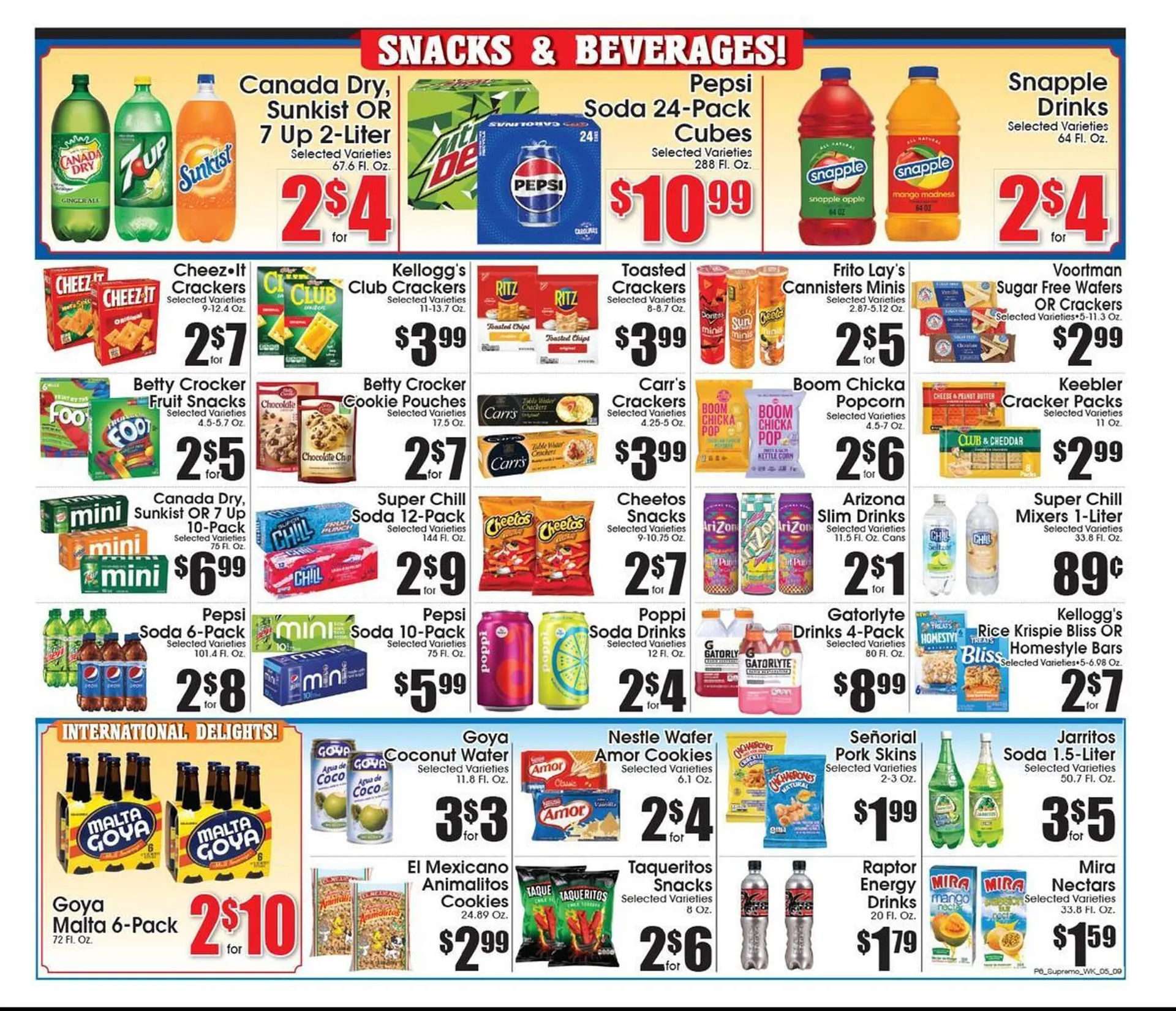 Weekly ad Supremo Foods Inc weekly ad from May 9 to May 15 2026 - Page 6