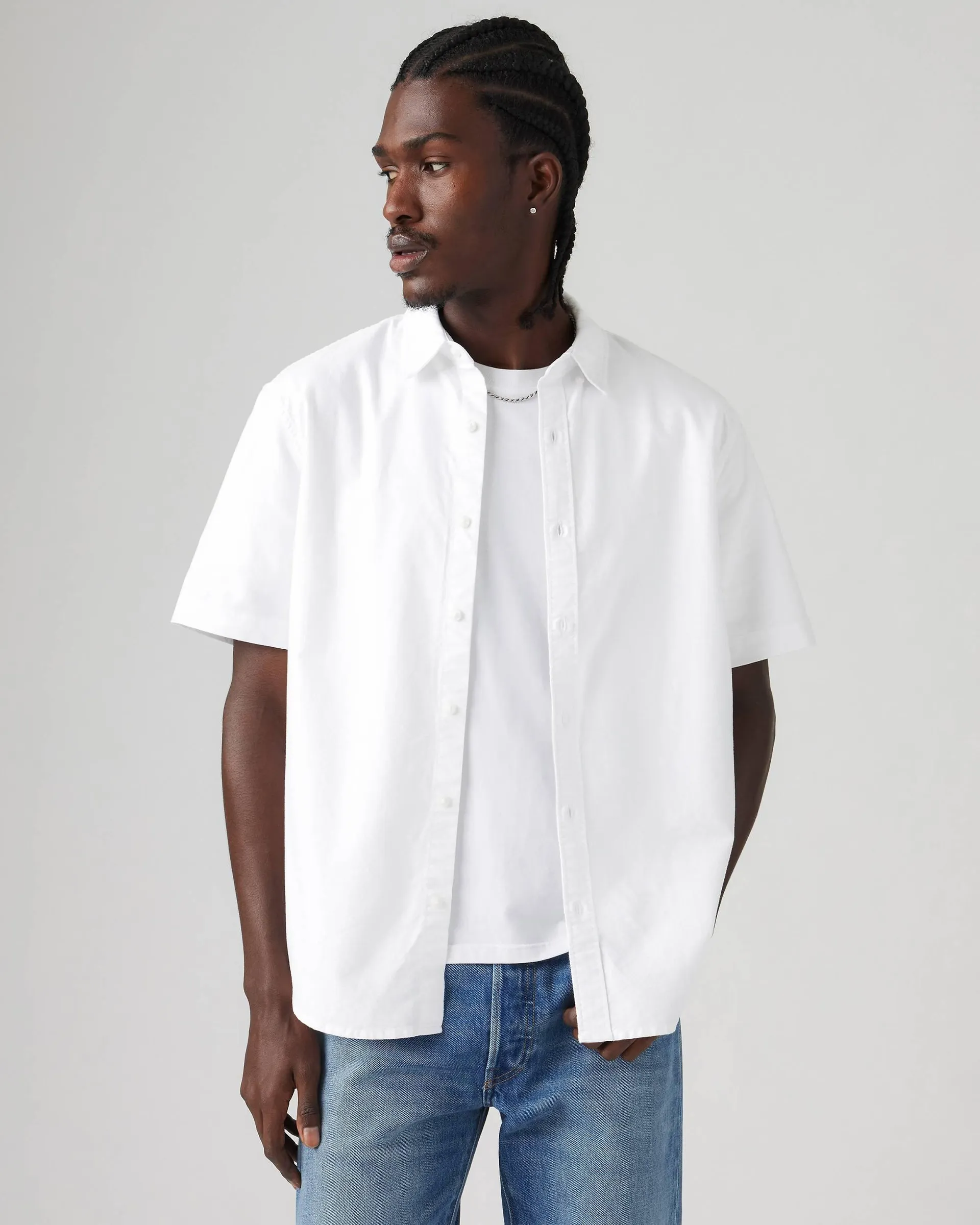Short Sleeve Authentic Button-down Shirt