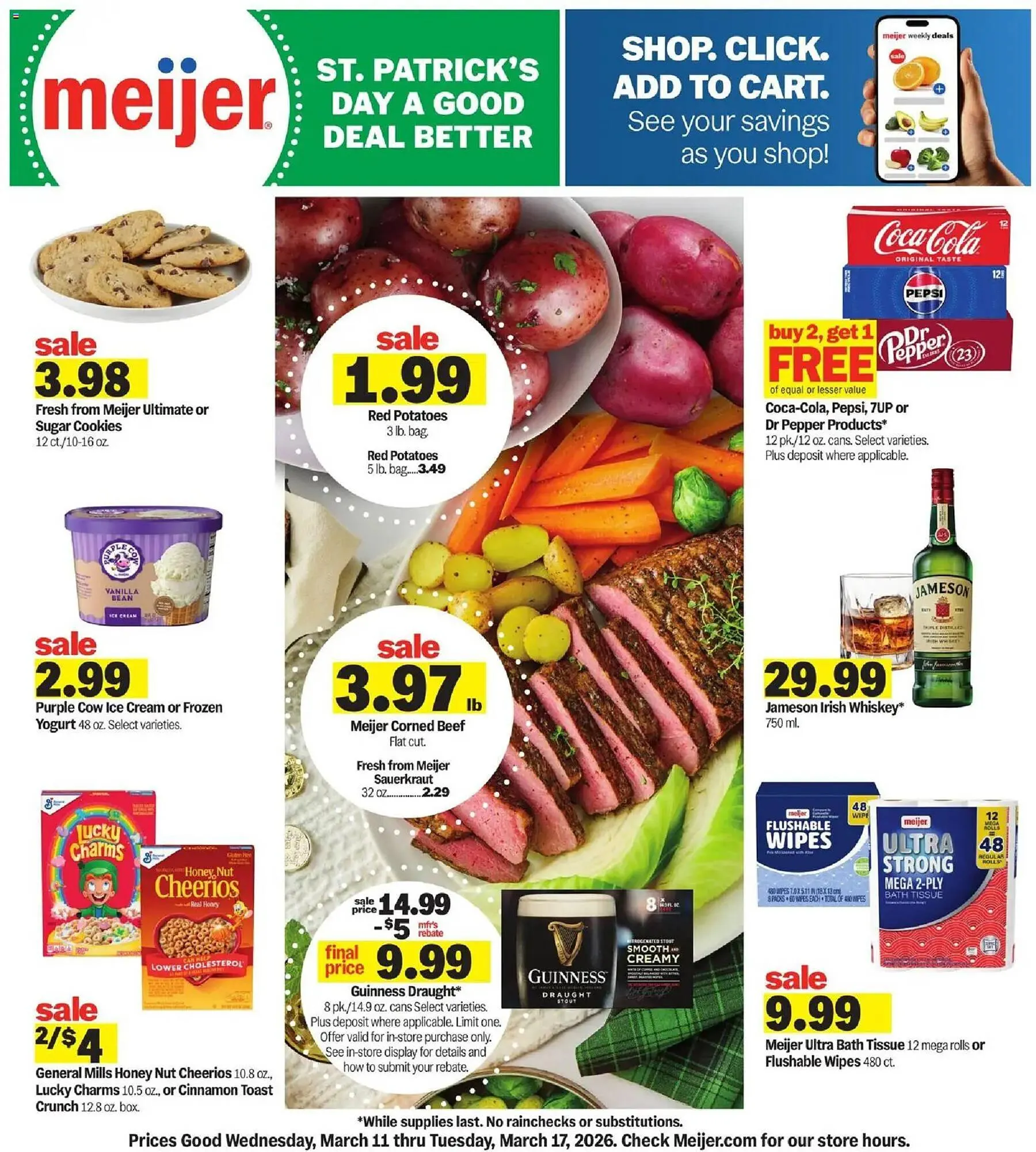 Weekly ad Meijer weekly ad from March 11 to March 17 2026 - Page 1