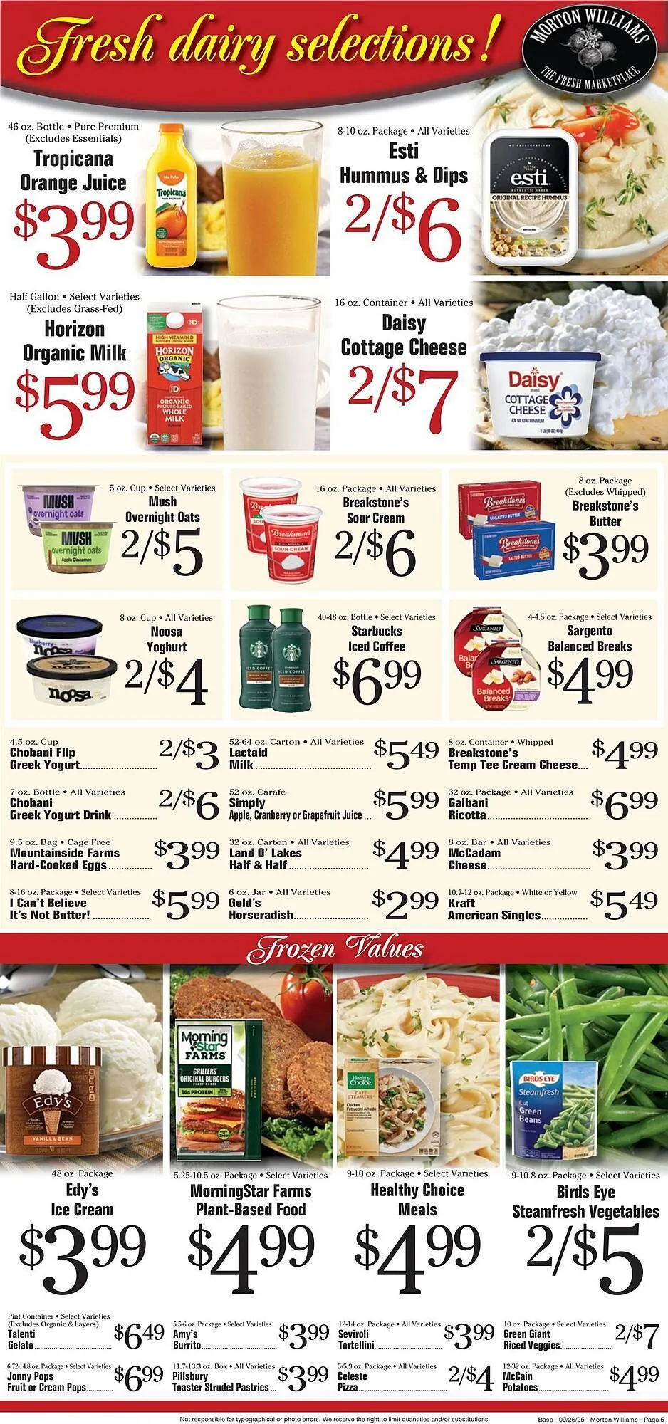 Weekly ad Morton Williams weekly ad from September 25 to October 2 2025 - Page 5