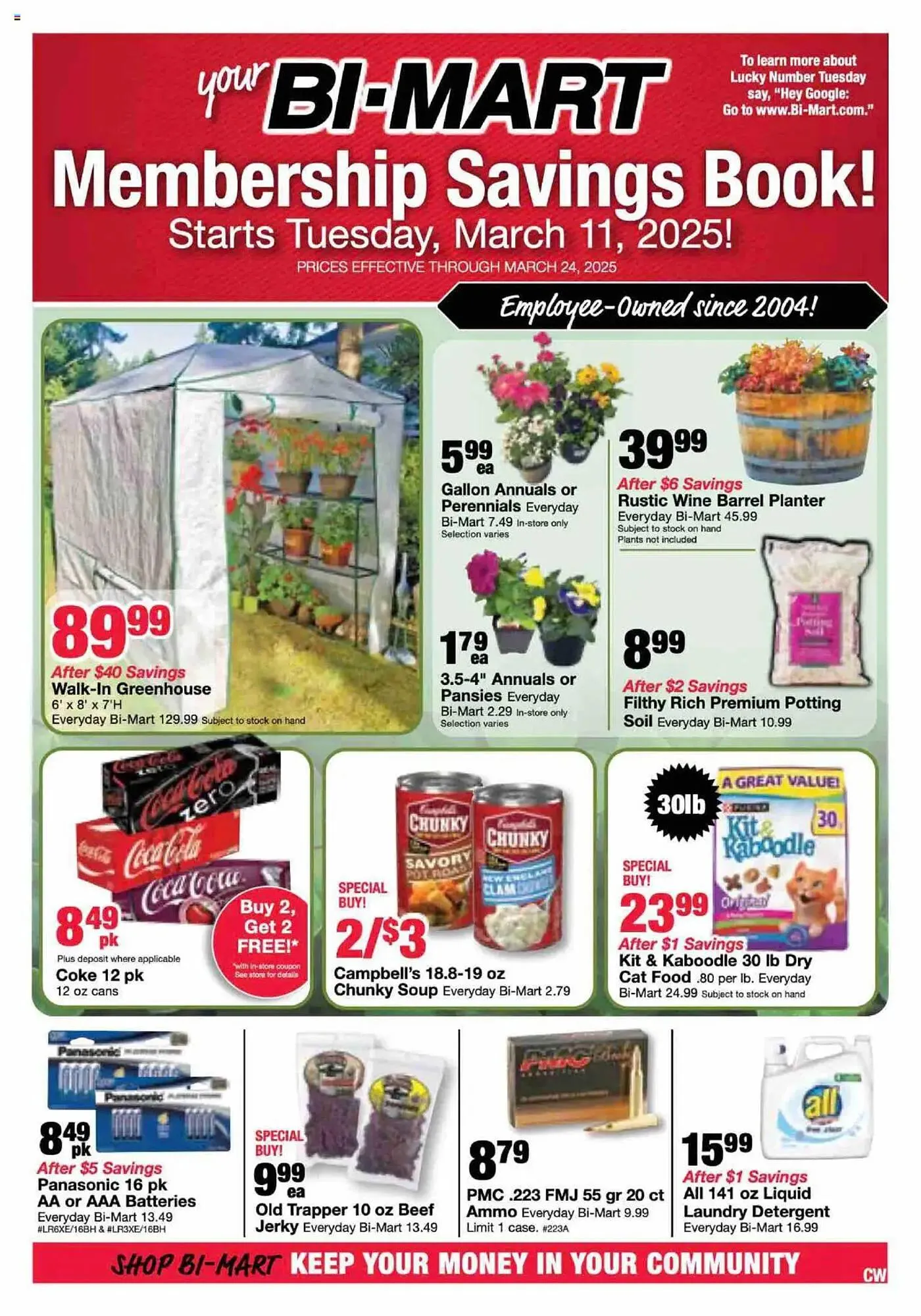 Weekly ad Bi-Mart Weekly Ad from March 11 to March 24 2025 - Page 1