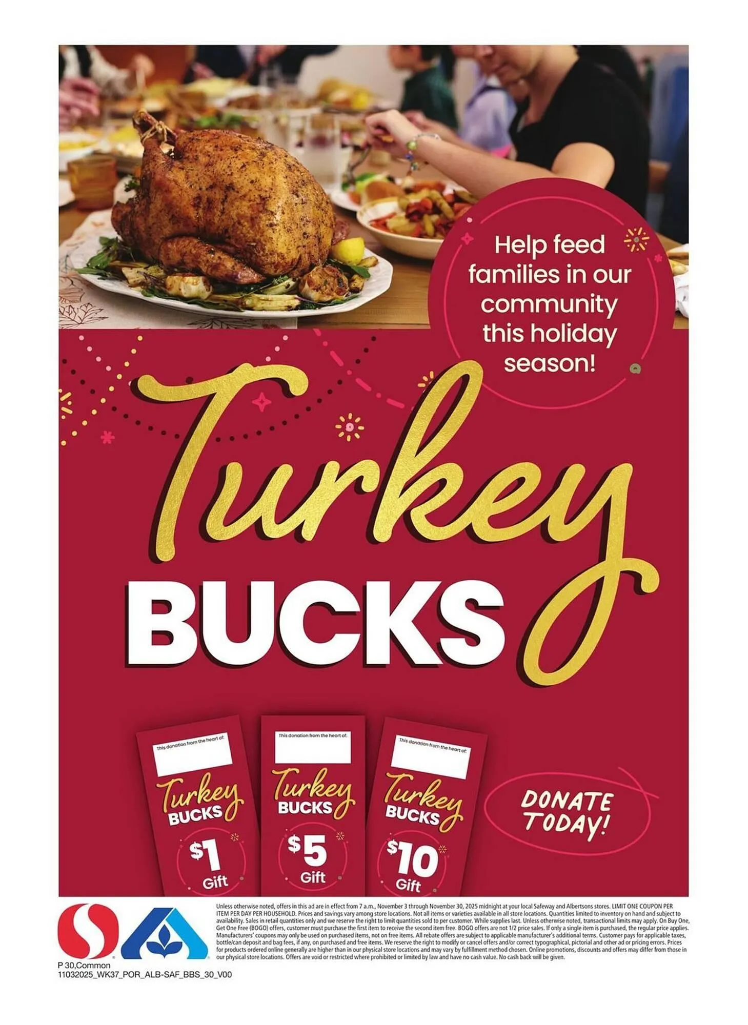 Weekly ad Albertsons weekly ad from November 3 to November 30 2025 - Page 30