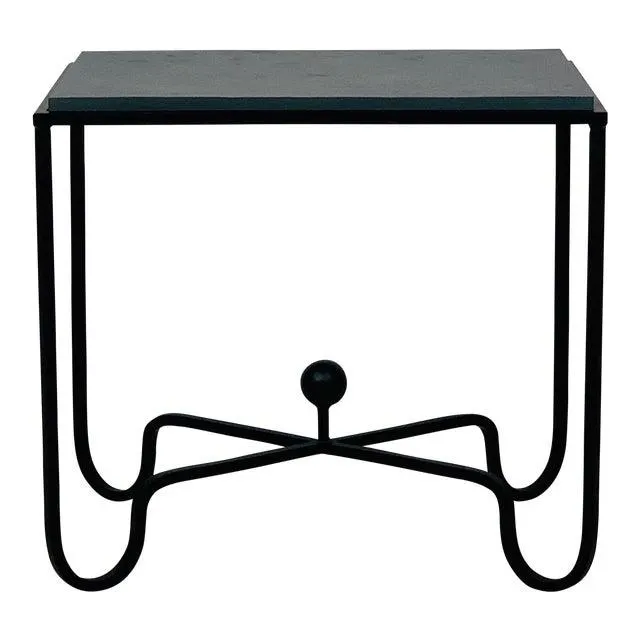 Design Frères Grey Slate 'Entretoise' Side Table