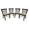 Art Deco Dining Chairs by J.Halabala for Ton, 1930s, Set of 4