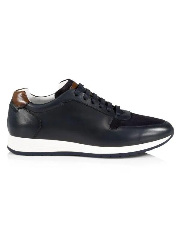 Aegis Leather Running Sneakers