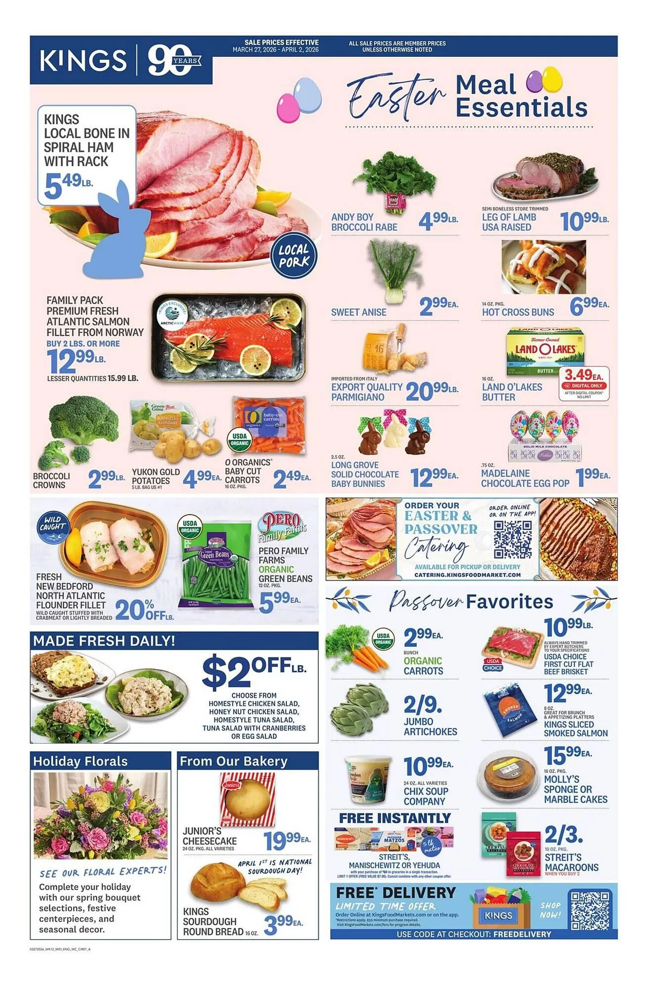 Weekly ad Kings Food Markets weekly ad from March 27 to April 2 2026 - Page 1