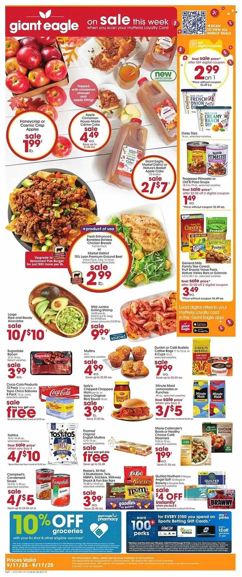 Giant Eagle weekly ad - 1